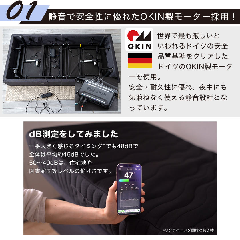 電動ベッド 2モーター シングル マットレス付き Nerum App ネルム アップ スマホ操作対応 アプリ対応 Usbポート 睡眠センサー付 静音 高さ調整 足元照明led付 ベッド マットレス通販専門店 ネルコンシェルジュ Neruco